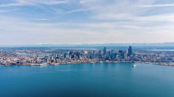 Seattle, Skyline von Washington foto