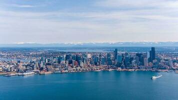 Seattle, Skyline von Washington foto