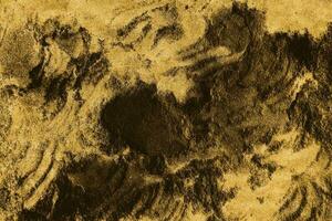 Einzelheiten Marmor dunkel braun und Gold Linie Innen- Fußboden Textur foto
