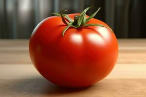 frisch reif Tomate ai generiert foto