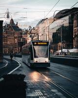 amsterdam, niederlande 2018 - öffentliche verkehrsmittel in amsterdam foto