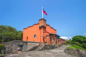 Fort Santo Domingo in Tamsui, Taipeh, Taiwan foto