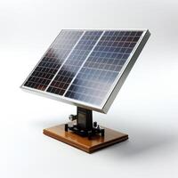 Solar- Panel Hintergrund Foto ai generativ