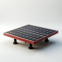 Solar- Panel Hintergrund Foto ai generativ