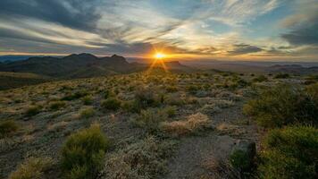 groß Kurve National Park Sonnenuntergang beim sotol Aussicht foto