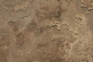 Textur des Sandes in der Wüste foto