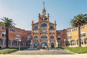 Hospital de Sant Pau Barcelona Stadt ist ein UNESCO-Weltkulturerbe, Spanien foto