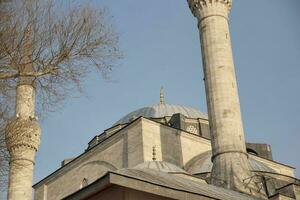 Truthahn Istanbul 12 Januar 2023. Mihrima Sultan Moschee im uskudar. foto