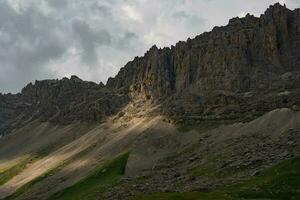 Berge im Norden Ossetien. foto