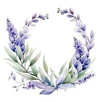 Aquarell Lavendel Hintergrund foto