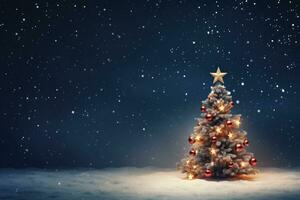 frohe weihnachten hintergrund mit kopierraum foto