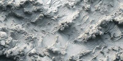 generativ ai, detailliert Nahansicht heiß Weiß und grau Lava Fluss, Magma Textur von vulkanisch Hintergrund. foto