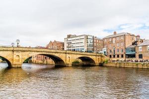 york, yorkshire, großbritannien - 3. september 2019 york city mit flussaussen in york uk. foto