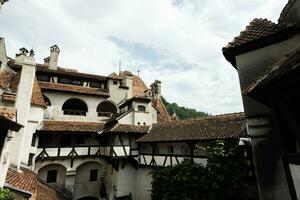 das Kleie Schloss im Rumänien. Dracula mittelalterlich Schloss im Karpaten, Siebenbürgen. foto