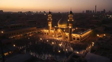 karbala Irak Moschee, Ashura Tag, moharram foto