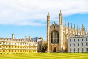 King's College Chapel in Cambridge, Großbritannien foto