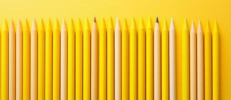 Gelb Bleistifte Hintergrund foto