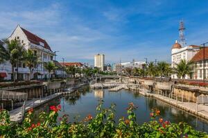 kota Tua, Jakarta alt Stadt, das Original Innenstadt Bereich von Jakarta, Indonesien. foto