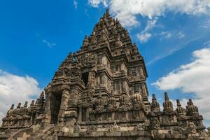 Prambanan, ein Hindu Tempel Verbindung im Yogyakarta, Süd- Java, Indonesien, foto