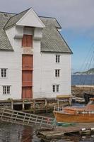 Jugendstil- oder Jugendstilarchitektur in Alesund, Norwegen foto