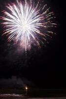 Feuerwerk im Stärke dei marmi foto