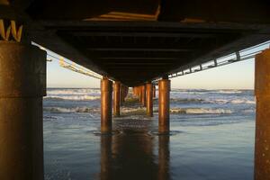 Seebrücke Strandbad di camaiore foto