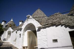 Alberobello Apulien Italien foto