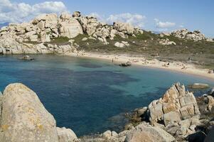 Insel von lavezzi Korsika Frankreich foto