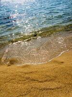 das golden Strand von Korsika foto