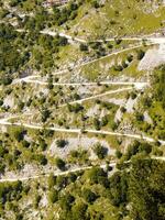 auf das Straßen von das apuanisch Alpen Italien foto