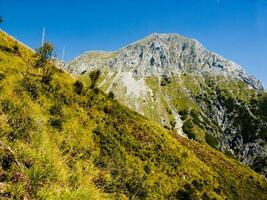 auf das Straßen von das apuanisch Alpen Italien foto