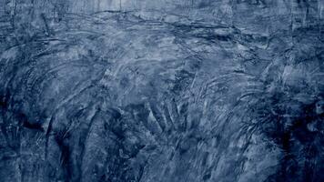 schön abstrakt grungy Blau Stuck Mauer Hintergrund, schön leeren Stuck Wand, texturiert Rau dunkel Blau Oberfläche mit Raum zum Text. foto