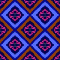nahtlos geometrisch Folklore Ornament, Stammes- ethnisch Textur. nahtlos gestreift Muster im aztekisch Stil, Zahl Stammes- Stickerei, skandinavisch, Ikat Muster foto
