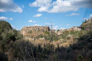 calcata vecchia monte gelato rom foto