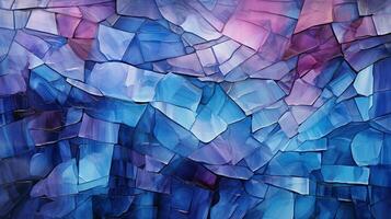 lila violett Purpur modern abstrakt geometrisch Muster Hintergrund. erstellt mit generativ ai foto
