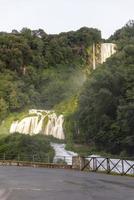 Marmorwasserfall der höchste in europa foto