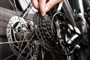 Fahrradkettenwechsel, Mountainbike-Service foto