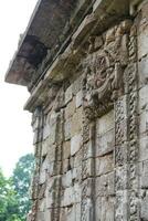 Struktur von gedong Lied Tempel Seite Aussicht foto