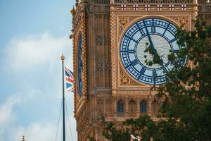 groß ben und Westminster Brücke im London foto