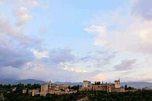 das Alhambra im Granada, Spanien foto