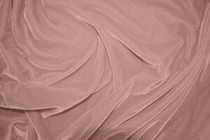 Rose Gold Farbe Samt Stoff Textur benutzt wie Hintergrund. blond Farbe Panne Stoff Hintergrund von Sanft und glatt Textil- Material. zerquetscht Samt .Luxus golden Ton zum seidenrosa Gold foto