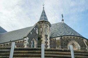 das christchurch Kathedrale ein ikonisch anglikanisch Kathedrale im das Stadt von christchurch, Neu Neuseeland. foto