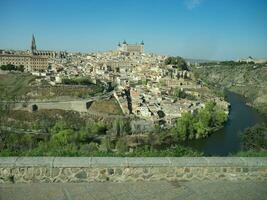 Die Altstadt von Toledo in Spanien foto
