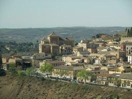 Die Altstadt von Toledo in Spanien foto