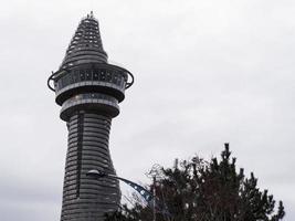 Expo-Turm in der Stadt Sokcho. Südkorea. Januar 2018 foto