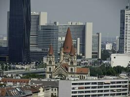 wien stadt in österreich foto