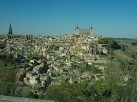 Die Altstadt von Toledo in Spanien foto