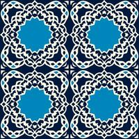 nahtlos Muster abstrakt geometrisch islamisch Hintergrund Boho Batik Muster Stammes- ethnisch nahtlos foto