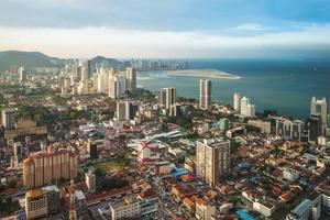 Skyline von George Town in Penang in Malaysia? foto