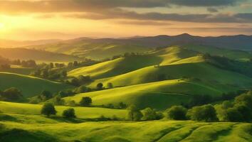 natürlich Aussicht von Landschaft foto